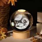 Ultrasound Crystal Ball LED Night Light for Mother‘s Day