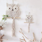 Handmade Macramé Owl Wall Hanging – Boho Home & Nursery Decor