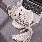 Handmade Macramé Owl Wall Hanging – Boho Home & Nursery Decor