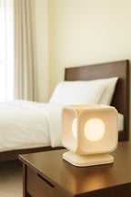 Sculptural Table Lamp: Minimalist Geometric Modern Lighting
