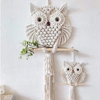 Handmade Macramé Owl Wall Hanging – Boho Home & Nursery Decor