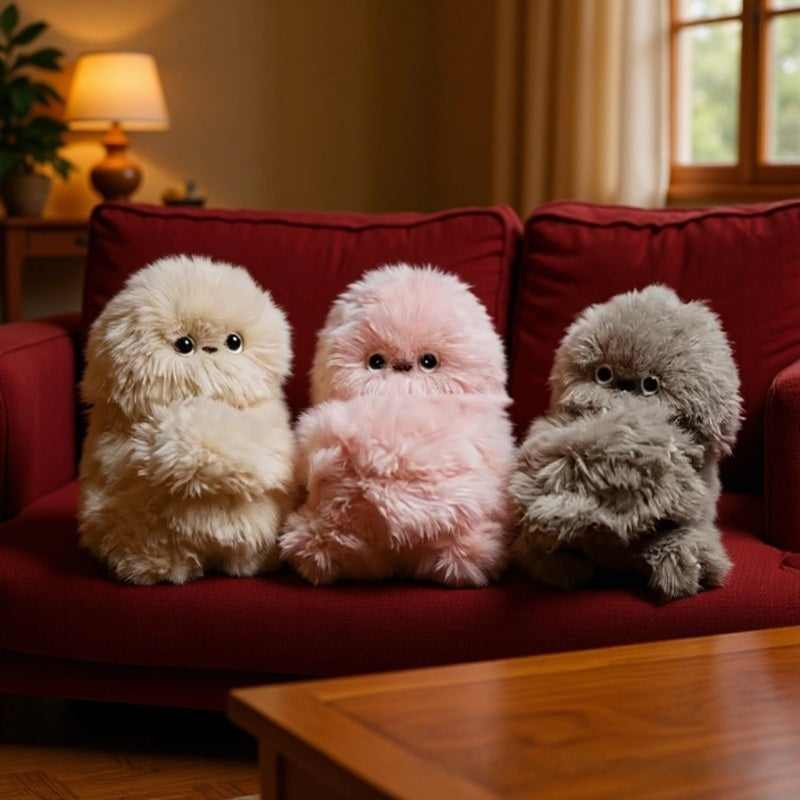 Shy PomPom Interactive Bag Charm